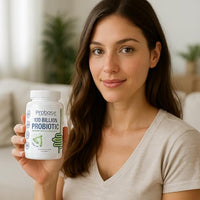 Thumbnail for Probase Nutrition Probiotic, 100 Billion CFU, 10 Strains with Prebiotics, 30 Veggie Capsules, Gluten Free for Men and Women, 30-Day Supply