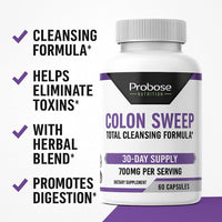 Thumbnail for Probase Nutrition Colon Sweep 60 Capsules 30-Day Supply