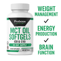 Thumbnail for Probase Nutrition MCT Oil 60 Softgels 30-Day Supply