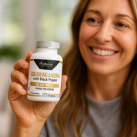Thumbnail for Probase Nutrition Ashwagandha with Black Pepper 60 Capsules 30-Day Supply