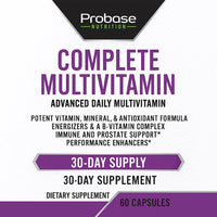 Thumbnail for Probase Nutrition Complete Multivitamin 60 Capsules 30-Day Supply
