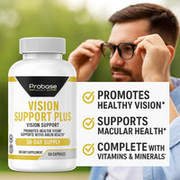 Thumbnail for Probase Nutrition Vision Support Plus 60 Capsules 30-Day Supply