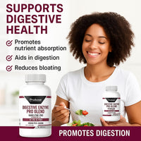 Thumbnail for Probase Nutrition Digestive Enzyme Pro Blend 60 Capsules 30-Day Supply