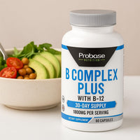 Thumbnail for Probase Nutrition B Complex Plus with B-12 60 Capsules 30-Day Supply