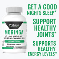 Thumbnail for Probase Nutrition Moringa Oleifera 60 Capsules 30-Day Supply
