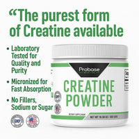 Thumbnail for Probase Nutrition Creatine Powder 300 Grams