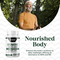 Thumbnail for Probase Nutrition Spermidine (10mg of 99% Spermidine 3HCL - Third Party Tested) 120 Capsules - 100x More Potent Than Wheat Germ Extract, Telomere Health and Aging 120-Day Supply - As efficient as NMN