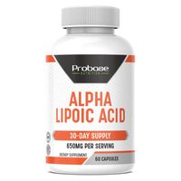 Thumbnail for Probase Nutrition Alpha Lipoic Acid (ALA) 60 Capsules 30-Day Supply