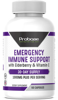 Thumbnail for Probase Nutrition Emergency Immune Support 60 Capsules 30-Day Supply