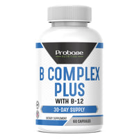 Thumbnail for Probase Nutrition B Complex Plus with B-12 60 Capsules 30-Day Supply