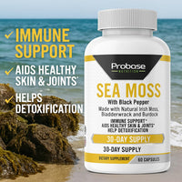Thumbnail for Probase Nutrition Sea Moss 60 Capsules 30-Day Supply
