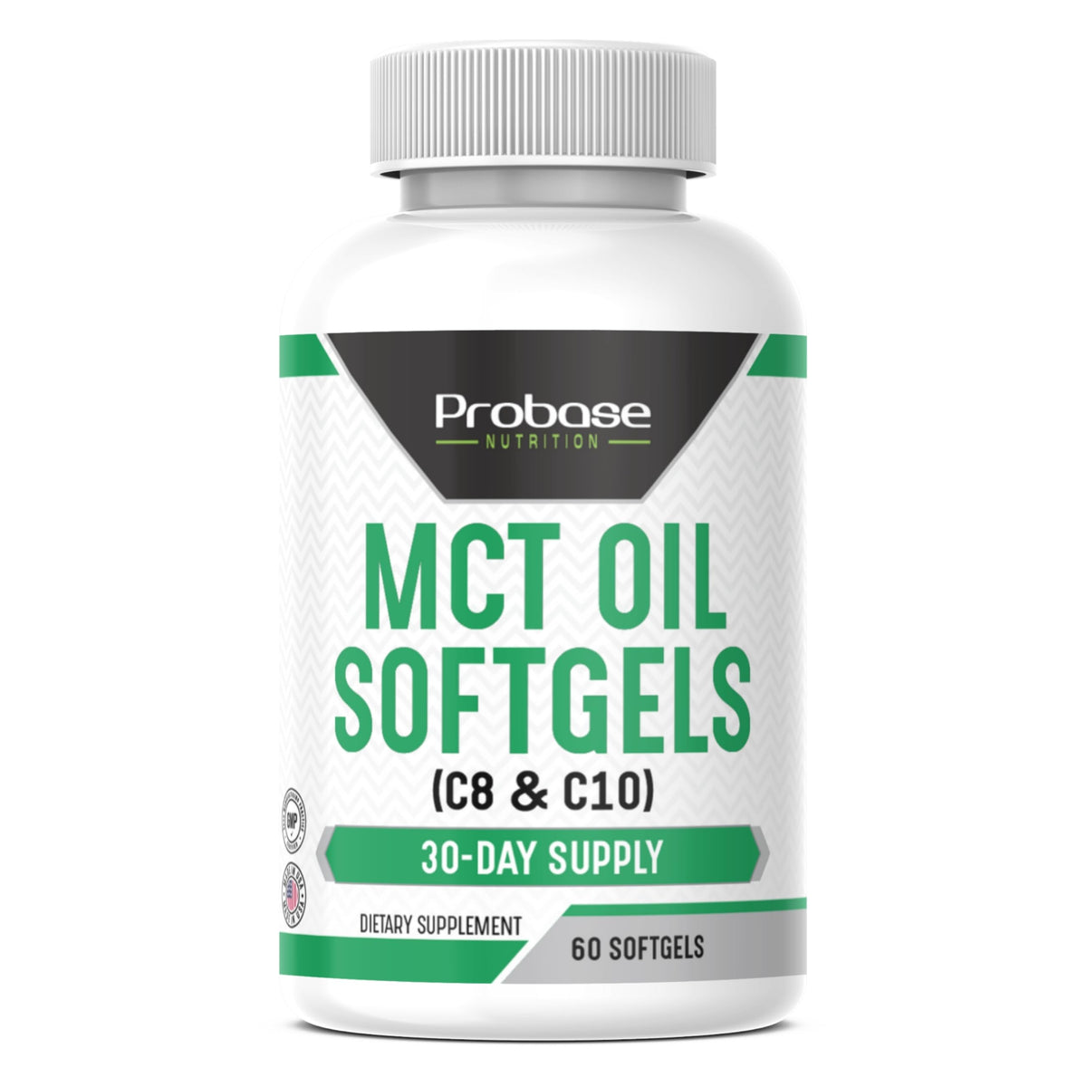 Probase Nutrition MCT Oil 60 Softgels 30-Day Supply