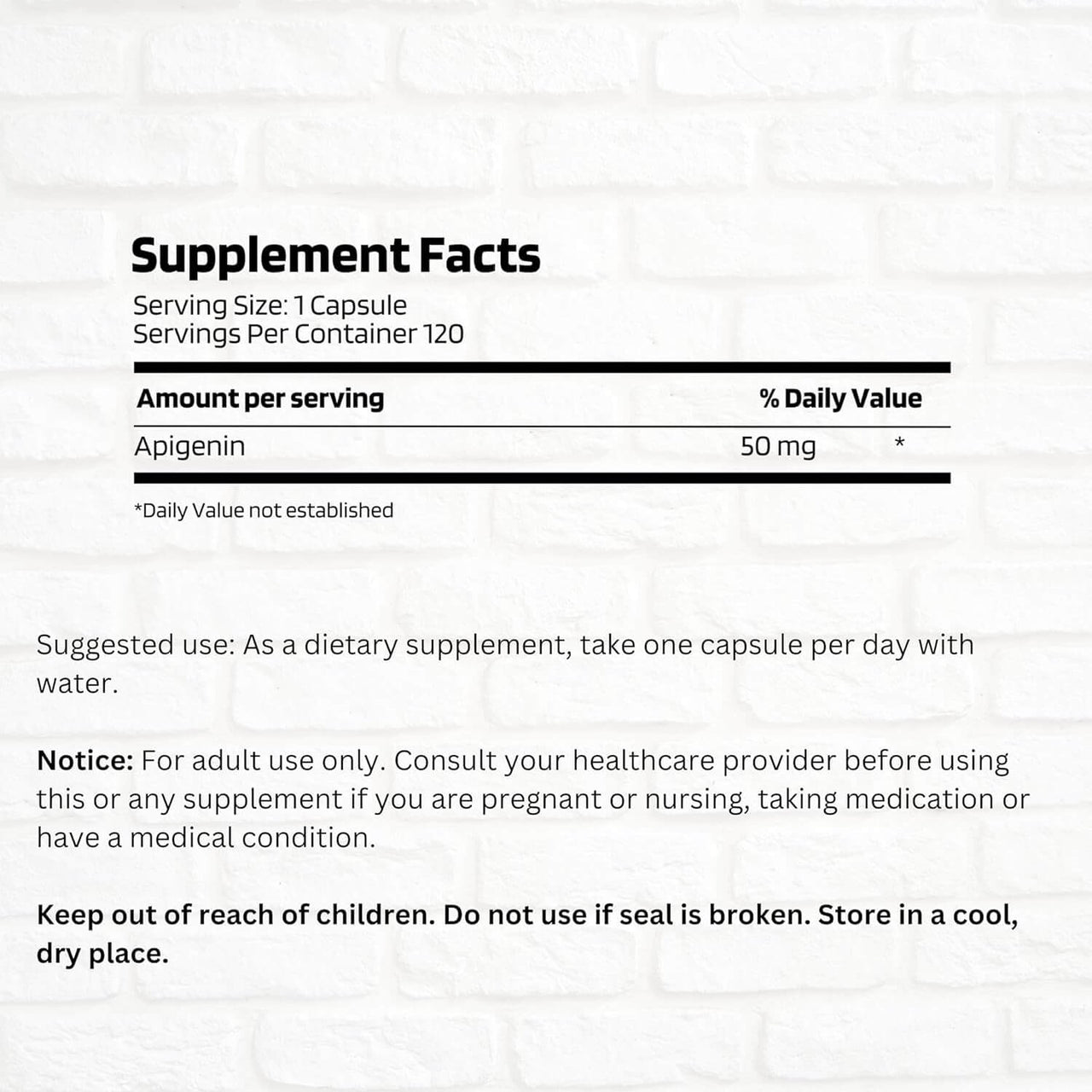 Apigenin Supplement