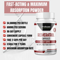 Thumbnail for Resveratrol Supplement (Capsules)
