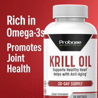 Thumbnail for Probase Nutrition Krill Oil 30 Softgels 30-Day Supply