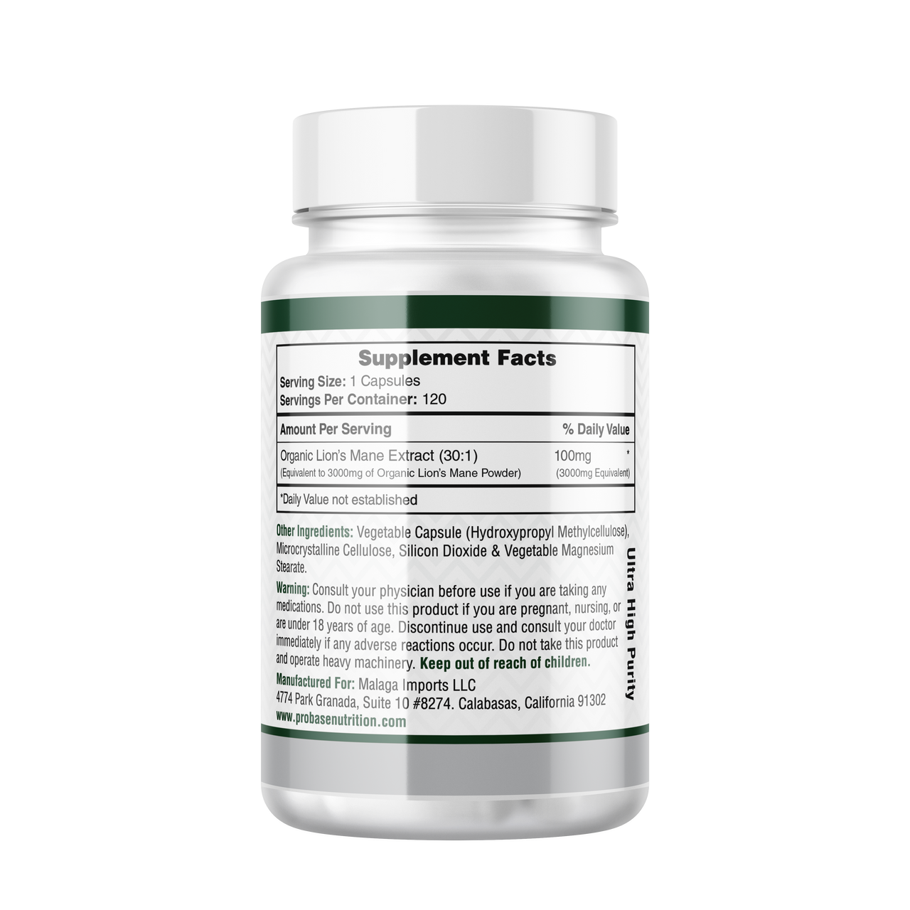 Lion's Mane Mushroom Supplement