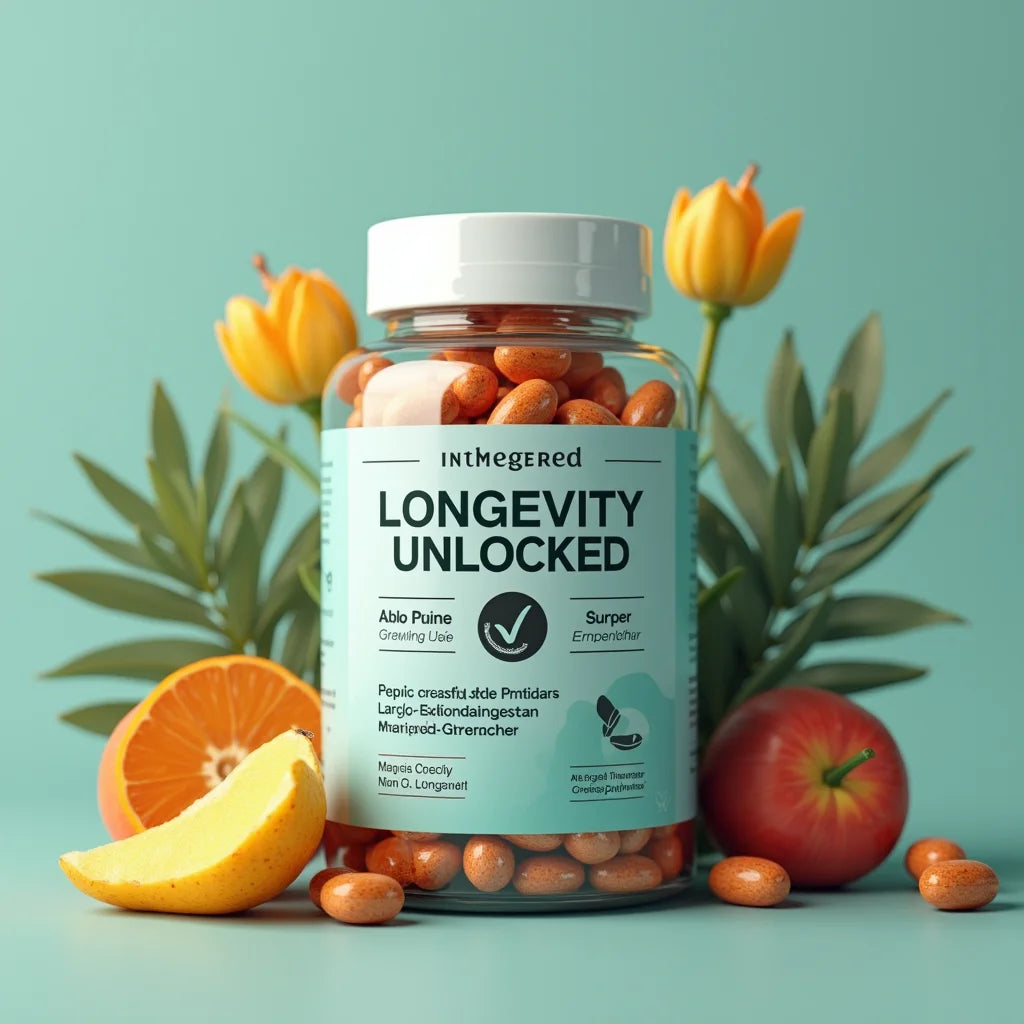 Anti-aging, Longevity, Best Wellness Supplements - Longevity Unlocked with Anti Aging Supplements for Vitality