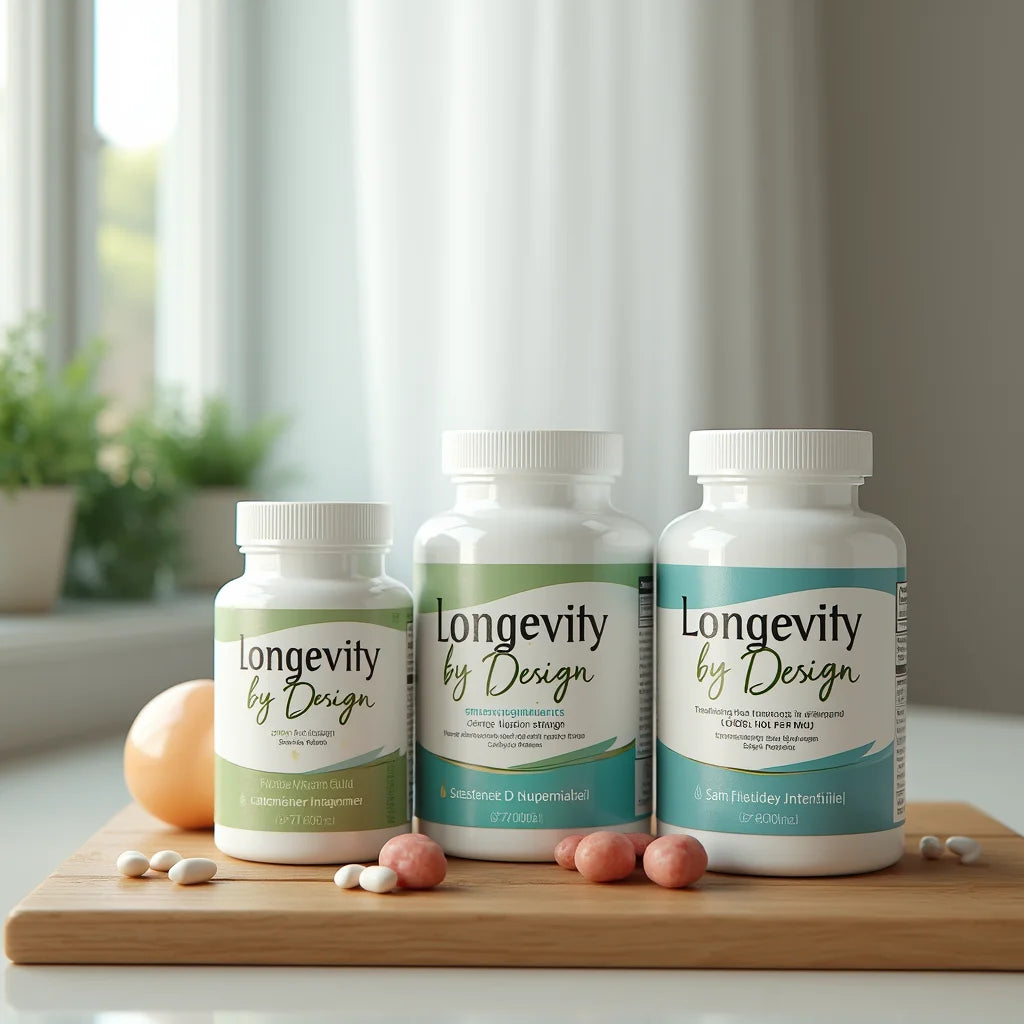 Anti-aging, Longevity, Best Wellness Supplements - Longevity by Design Smart Wellness Supplements Guide