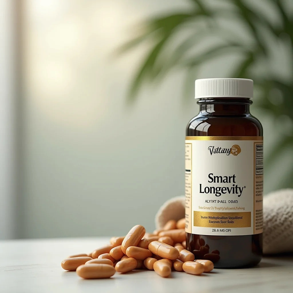 Anti-aging, Longevity, Best Wellness Supplements - Smart Longevity Anti Aging Wellness Supplements for Vitality
