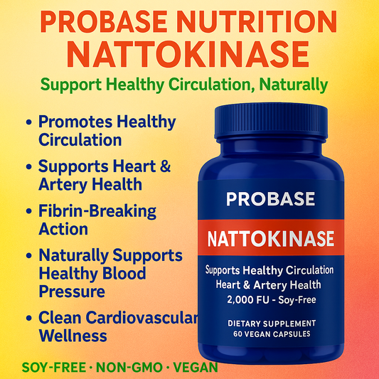 💓 Probase Nutrition Nattokinase: Support Healthy Circulation, Naturally