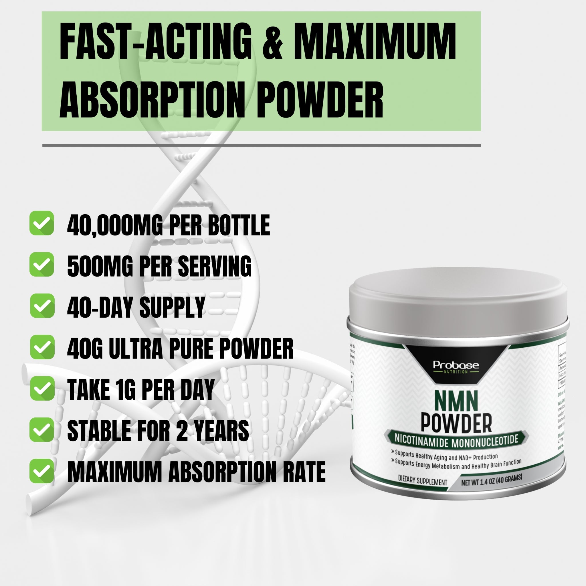 Startling Research on a New Anti-Aging Supplement NMN - Probase Nutrition