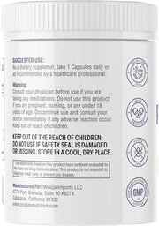 Probase Nutrition Probiotic, 100 Billion CFU, 10 Strains with Prebiotics, 30 Veggie Capsules, Gluten Free for Men and Women, 30-Day Supply