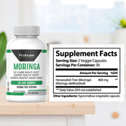 Probase Nutrition Moringa Oleifera 60 Capsules 30-Day Supply
