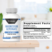 Magnesium Glycinate 60 Capsules 30-Day Supply