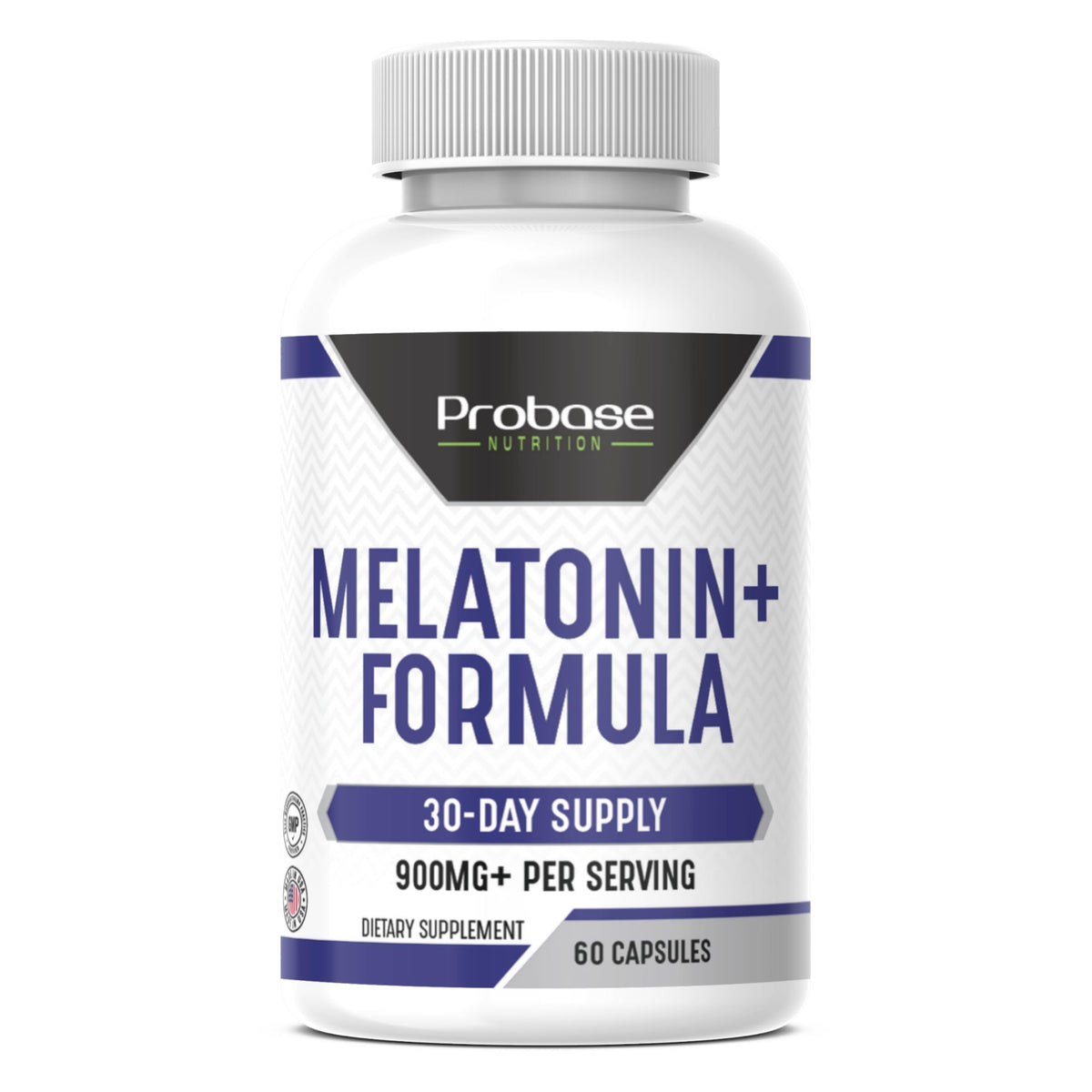 Probase Nutrition Melatonin+ Formula 60 Capsules 30-Day Supply