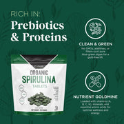 Organic Spirulina Supplement (Tablets)