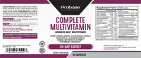 Thumbnail for Probase Nutrition Complete Multivitamin 60 Capsules 30-Day Supply