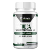 TUDCA – Premium Liver Support Supplement – 500mg Per Serving – 60 Capsules – High Purity Bile Salt Formula – Vegan, Non-GMO