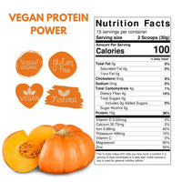 Thumbnail for Organic Pumpkin Seed Protein (1 Pound) - Unflavored - Probase Nutrition