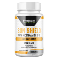 Thumbnail for Probase Advanced Niacinamide B3 Supplement - Niacinamide 500mg and PLE Extract 240mg Per Serving - Supports Skin Cell Health and Antioxidant-Rich Vitamin B3 Niacin - 120 Capsules - Probase Nutrition