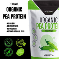 Thumbnail for Probase Organic Pea Protein (2 pounds) - Probase Nutrition